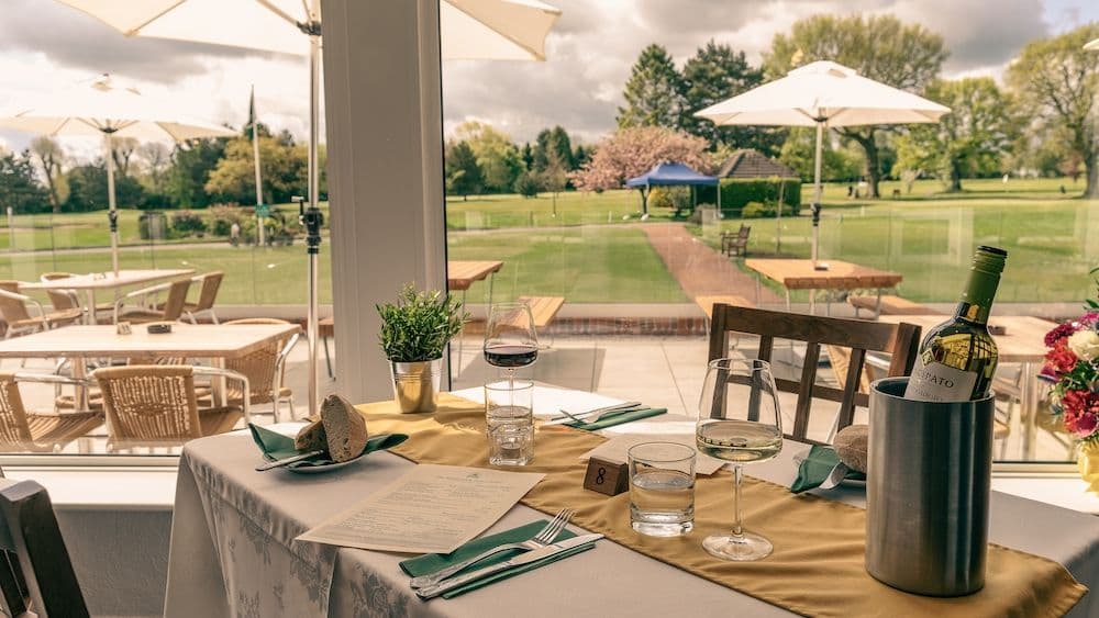Westland Restaurant with Views onto the Course and Practise Green